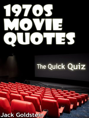 cover image of 1970s Movie Quotes - The Quick Quiz